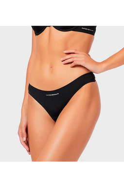 Armani Women 2-Pack Thong Black/Black