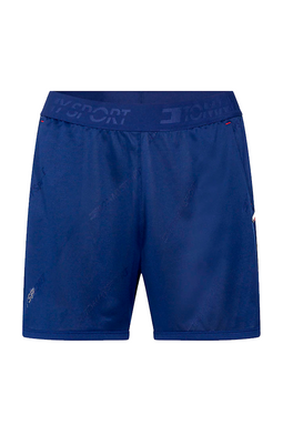 Tommy Hilfiger Women "5" JACQUARD Shorts Navy - Luxivo 