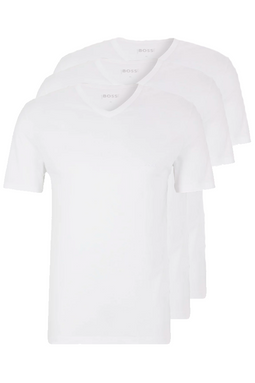 Hugo Boss 3-Pack V-Neck Regular T-shirt White