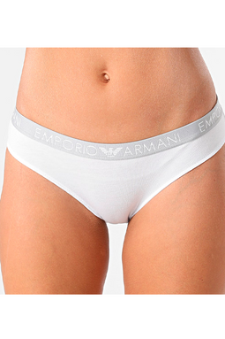 Armani Women 2-Pack Brief Iconic Cotton Black/White