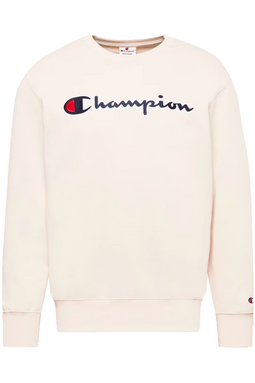 Champion Rochester Crew Sweat Big Logo Beige