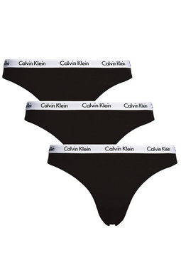 Calvin Klein Women Bikini Briefs 3-Pack Black - Luxivo 