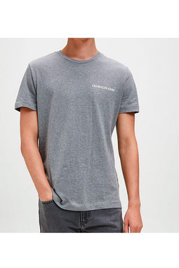 Calvin Klein Institutional S/S Chest Tee Grey