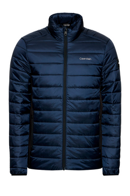 Calvin Klein Side Logo Puffer Jacket Navy