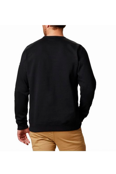 Columbia Logo Crew Sweat Black – Luxivo