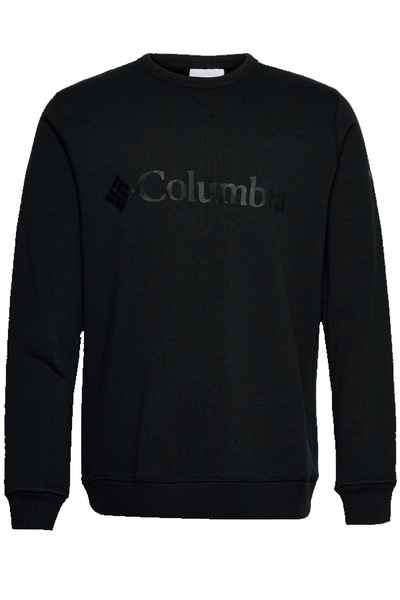 Columbia Logo Crew Sweat Black – Luxivo