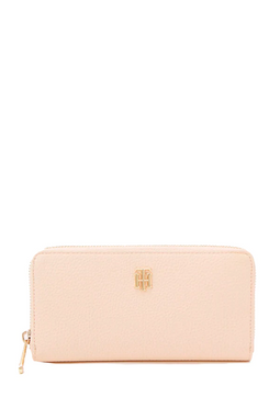 Tommy Hilfiger Women Golden TH Logo Wallet Beige