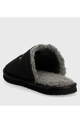 GANT Tamaware Gold Shield Slippers Black