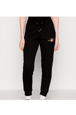 GANT Women Gold Shield Sweatpants Black