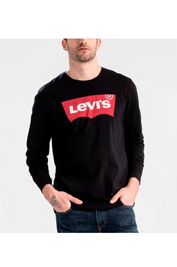 Levi's Graphic Logo L/S Tee Black