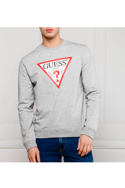 GUESS Sweatshirt Original Logo Grey