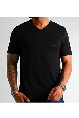 Hugo Boss 3-Pack V-Neck Regular T-shirt Black
