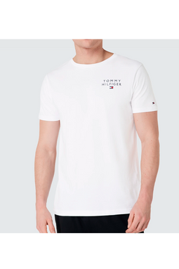 Tommy Hilfiger Chest Logo Tee White
