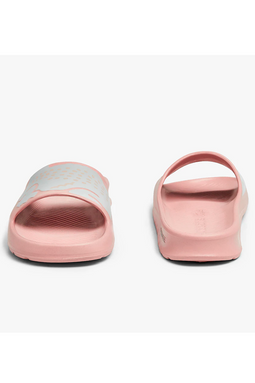 Lacoste Women Croco Slides Pink