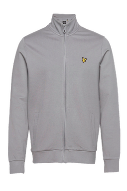 Lyle & Scott Zip Track Top Grey - Luxivo 