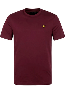 Lyle & Scott Regular Tee Dark Bordeaux