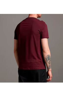 Lyle & Scott Regular Tee Dark Bordeaux