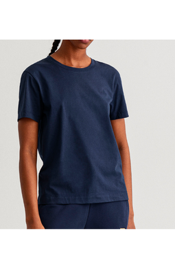 GANT Women Original Logo Tee Navy