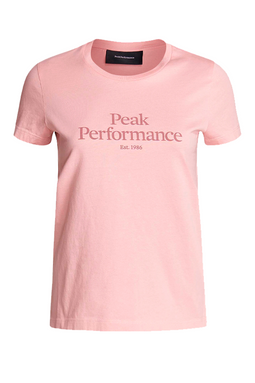 Peak Performance Women Essential Logo Tee Pink