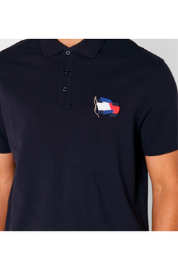 Tommy Hilfiger Flag Polo Navy