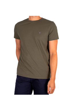 GANT Basic S/S Tee Racing Green