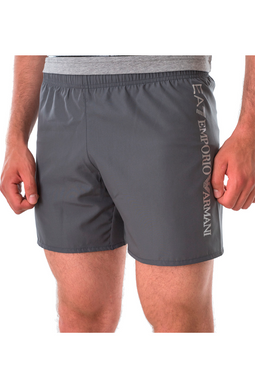 Armani EA7 Side Logo Swim Shorts Grey