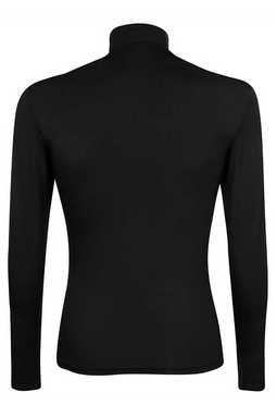 Armani Turtleneck Slim Jersey Black
