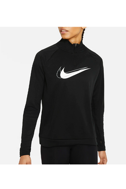 Nike Women Dri-FIT Midlayer Half-Zip Black