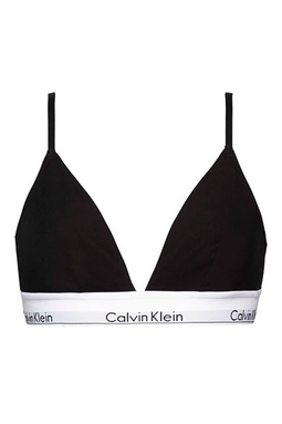 Calvin Klein Women Triangle Bralette Black