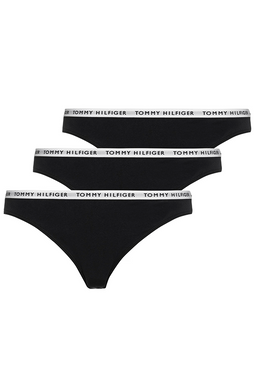 Tommy Hilfiger Women Bikini Briefs 3-Pack Essential Black