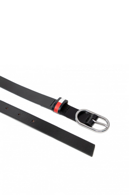 Tommy Hilfiger Women Heritage Leather 2.0 Belt Black